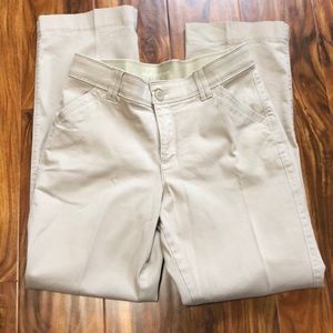 Khaki dress pants lee sinfully soft